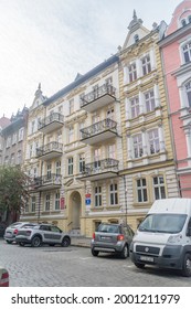 Gorzow Wielkopolski, Poland - June 1, 2021: Office Building With Municipal Police, City Hall, Lost And Found Office, Municipal Consumer Ombudsman, Security And Crisis Management Department.