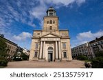 Gothenburg Cathedral facade summer day