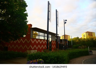 Gothenburg, Västra Götalands County/Sweden - 06 07 2019: Wallenberg Research Center At Sahlgrenska University Hospital On Medicinarberget