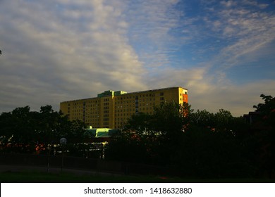 Gothenburg, Västra Götalands County/Sweden - 06 07 2019: Sahlgrenska University Hospital, Sahlgrenska Akademin And Odontologen At Medicinarberget In Gothenburg