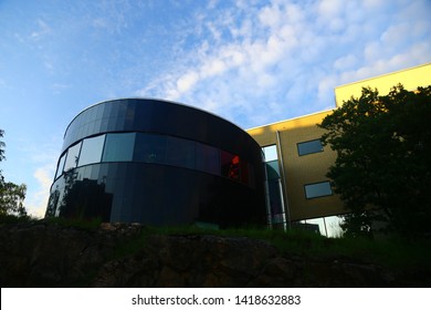 Gothenburg, Västra Götalands County/Sweden - 06 07 2019: Sahlgrenska University Hospital, Sahlgrenska Akademin And Odontologen At Medicinarberget In Gothenburg