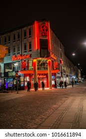 Gothenburg - Sweden. Circa February, 2018: Cinema Theatre Named 