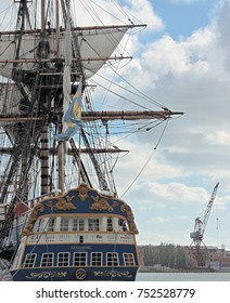 Gothenburg - Sweden. June 25, 2015: Back Of The Ship 