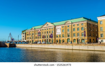 Gothenburg, Sweden - September 23 2019: Museum Of Gothenburg Located At Norra Hamngatan Located In The Swedish East India Company Building.