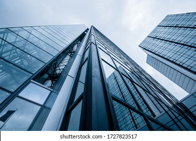 Gothenburg, Sweden ? september 7 2007: Looking up tall glass and steel high-rise of Gothia Towers. - Shutterstock ID 1727823517