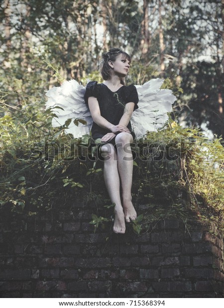 Gothic Angel Stock Photo Edit Now