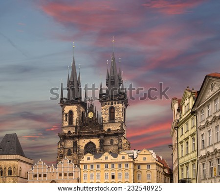 Similar – Foto Bild Gebäude aus der Altstadt der Stadt Prag