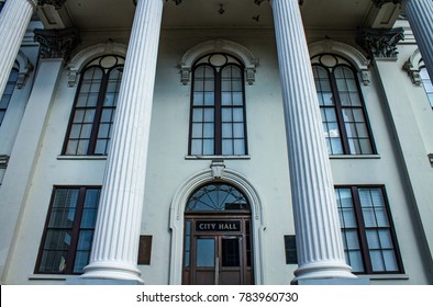 Gothic City Hall Architecture, In Wilmington, NC.