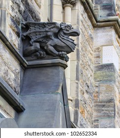 gothic gargoyles on buildings