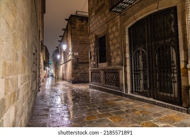 Gothic Quarter Midevil Street Gothic Architecture