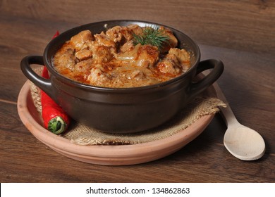 Goulash Soup With Meat