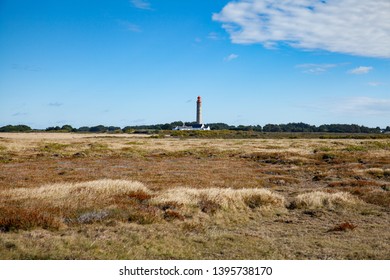 The Goulphar Lighthouse Of The Famous Belle Ile En Mer Island In France