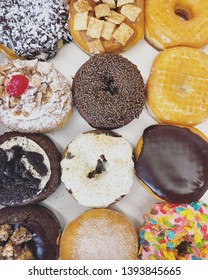 Gourmet Artisanal Donuts Including Fruity Pebble, Cannoli, Jersey Kreme, Peanut Butter And More!