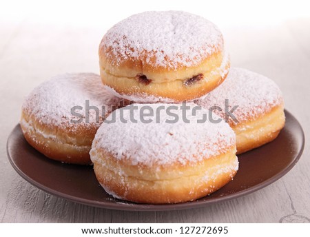 Similar – Foto Bild Schokoladen Donut