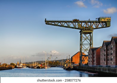 Gourock Docks In Inverclyde