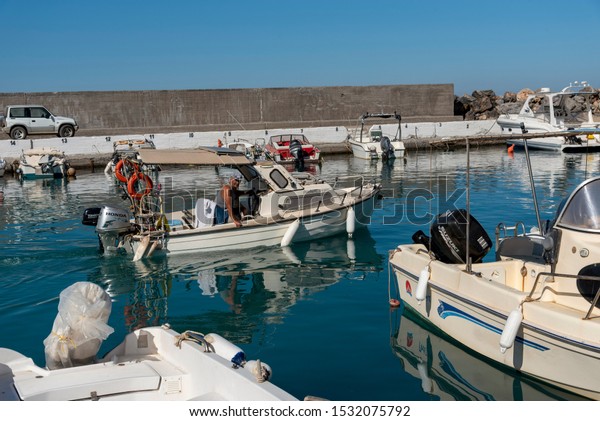 Gouves Crete Greece October 2019 Small Stock Photo Edit Now