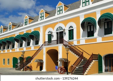 Government Of The Lesser Antilles Building In Willemstad, Curacao