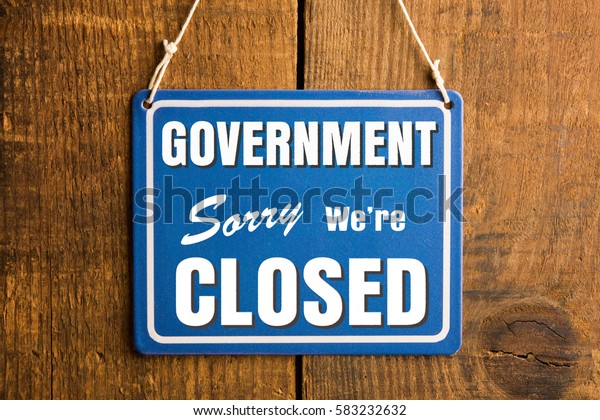 Government Shutdown concept. \