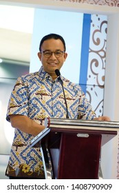 Governor Of The Capital City Of Jakarta, Mr. Anies Baswedan, At The Inauguration Of The Jakarta Great Sale 2019, May 25, 2019.