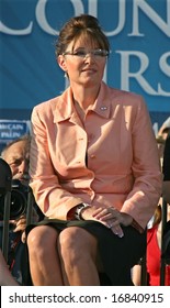 Governor Sarah Palin In Washington, Pennsylvania On August 30, 2008