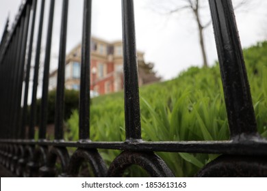 Governor's Mansion Through Iron Bars (Jefferson City, MO)