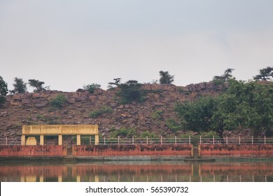 Govinda Kund And Govardhan Hill