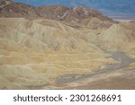 Gower Gulch near Zabriskie Point in Death Valley National Park