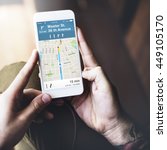 GPS Navigation Directions Location Map Concept