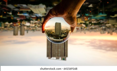 Grabbing The City In Crystal Ball