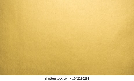 Gradation gold foil leaf shiny with sparkle yellow metallic texture background.
Abstract paper glitter golden glossy for template.
top view.
