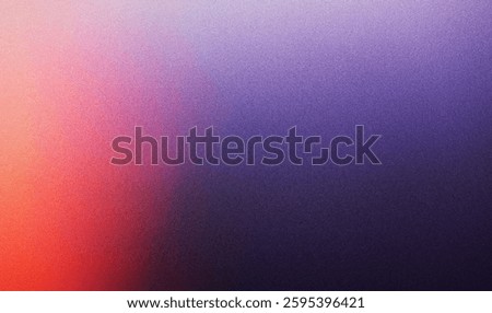 Gradient abstract background transition from red to blue blending through shades of pink and purple, gradient backdrop noise texture