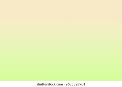 Gradient background 

A smooth, vertical gradient from pale peach to light lime green.
Soft, blended colors create a calming, abstract background.
 
