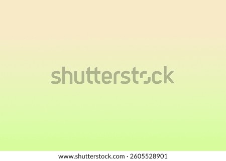 Gradient background 

A smooth, vertical gradient from pale peach to light lime green.
Soft, blended colors create a calming, abstract background.
 