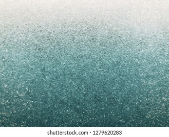 Gradient Blue Polyethylene EPE Sheet. Polypropylene Board Foam. Plastic Foam Sheet Texture. Air Bubbles In Close Up. Bubbles Background. XPE Foam Insulation. Foam Padding Sheet. Packaging Material 