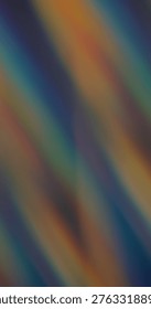 Gradient blur light. Striped background. Colorful luminosity lines abstract texture. Vintage orange blue green glow old film effect.