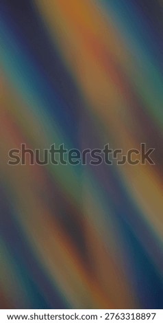Gradient blur light. Striped background. Colorful luminosity lines abstract texture. Vintage orange blue green glow old film effect.