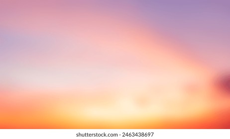 Background Overlay Sunset Orange