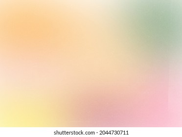 gradient blurred colorful and grain noise effect background  for product design   social media  trendy retro style