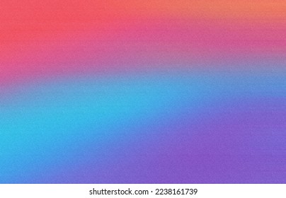 gradient blurred colorful and grain noise effect background  for art product design  social media  trendy vintage brochure banner