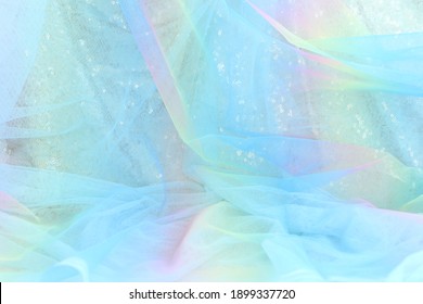 Gradient colors pastel vintage tulle chiffon texture background
