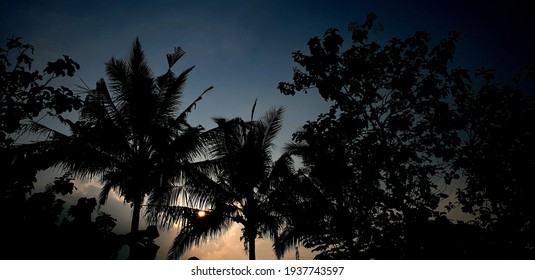 a gradient on the sky