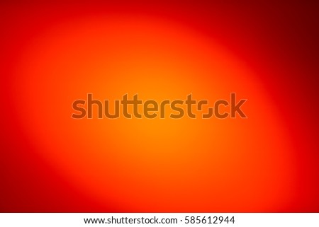 Gradient orange background.