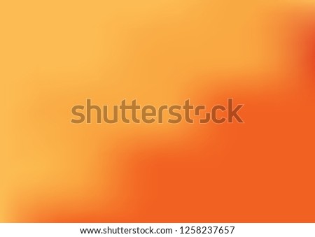Gradient Orange Color Background