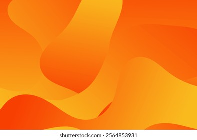 A gradient orange pattern mixed together. Varm colors.