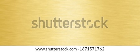 Gradient Shiny smooth line metal gold color seamless background Bright brass plate chrome paper material texture. confetti copper bronze foil panel backdrop, Wide steel yellow golden light polished.