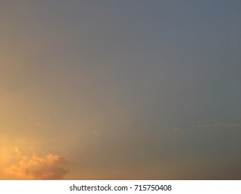 gradient sunset sky background