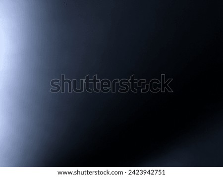 Gradient white, blue, and black colors photo for backdrop, background, banner, and wallpaper