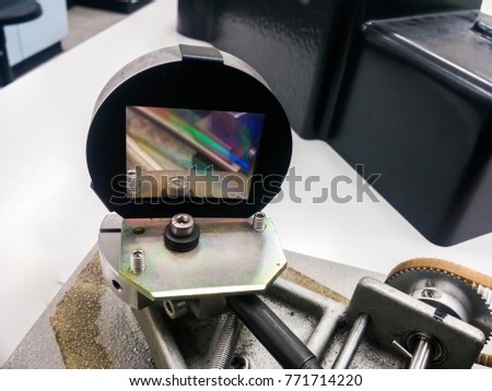 Grading system in Spectrophotometer