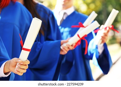 Graduate Students Diplomas Closeup Stock Photo 227594239 | Shutterstock