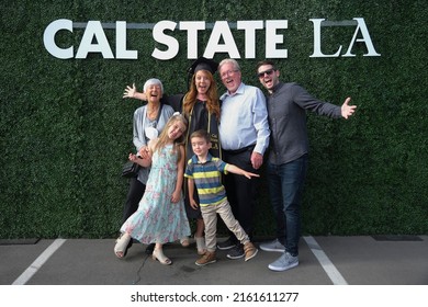 Graduates Celebrate During The California State University Of Los Angeles College Of Arts And Letters Commencement 2022 Ceremony In Los Angeles, Thursday May 26, 2022. 